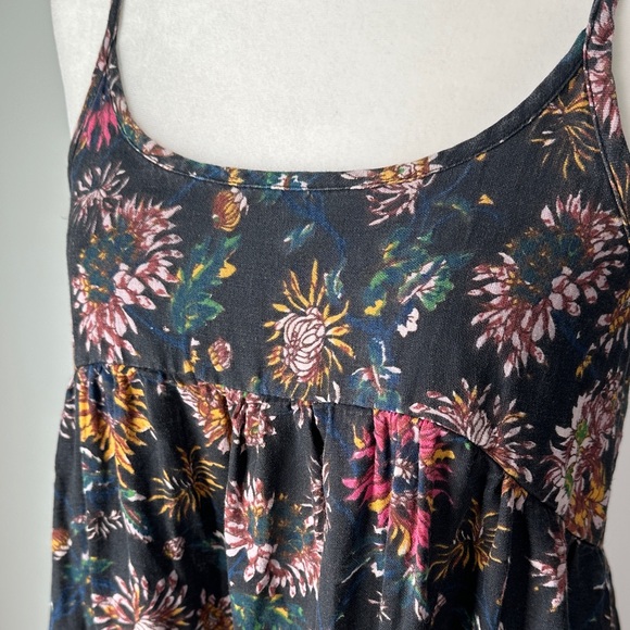 Natural Life Floral Maxi Dress - Black and Multicolor M - Picture 5 of 10